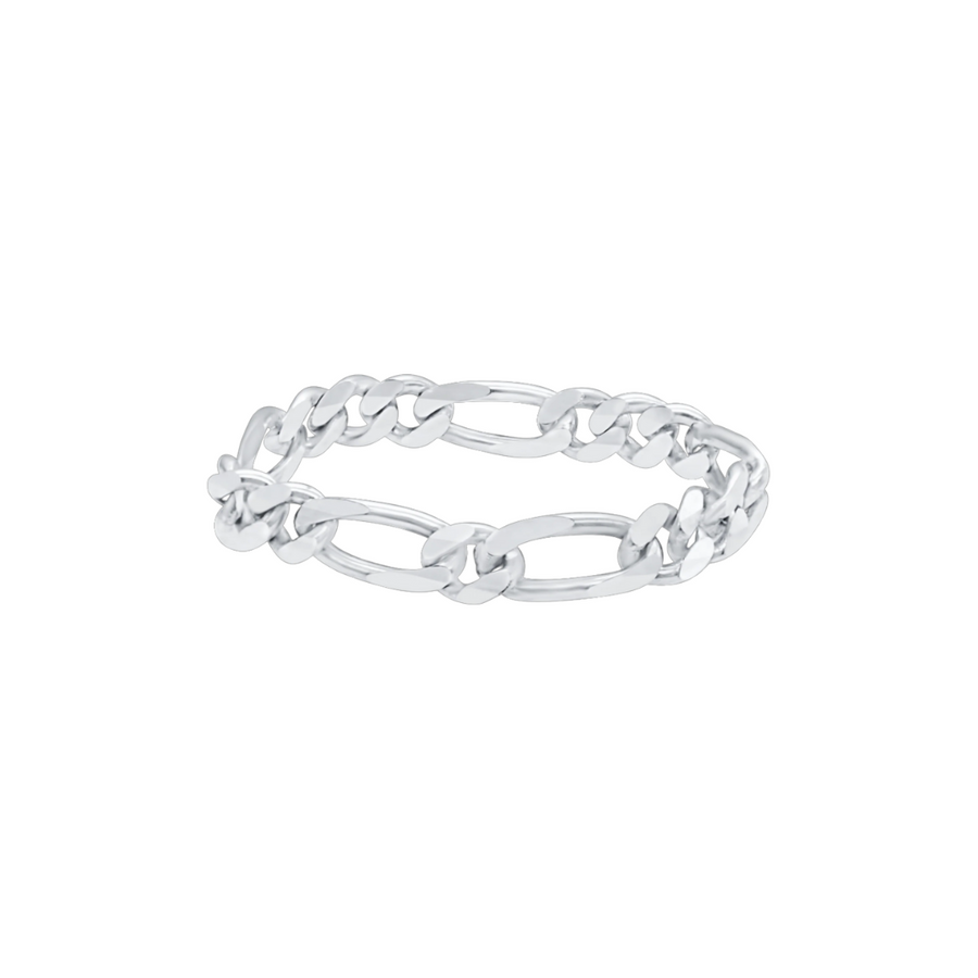 Fia Chain Ring Silver